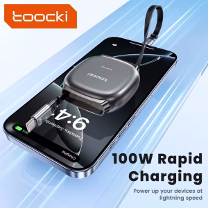Toocki 100W Retractable USB-C Charging Cable
